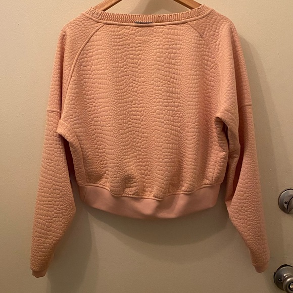 Adidas AKTivAgainst Cancer Climalite Pullover in Vapour Pink - Picture 2 of 5